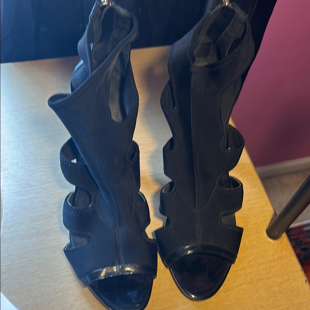 Elegant Black Calvin Klein Women's Heels